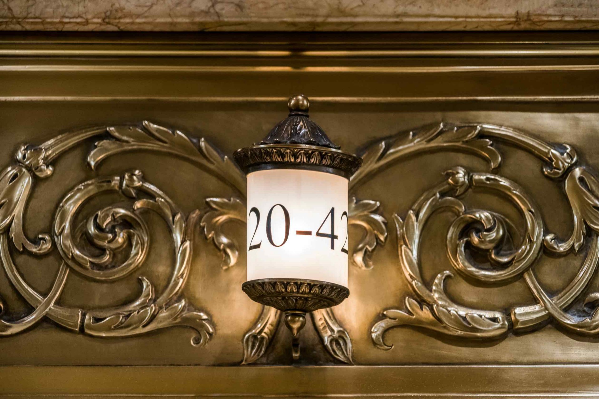 515 Madison Avenue Elevator Detail