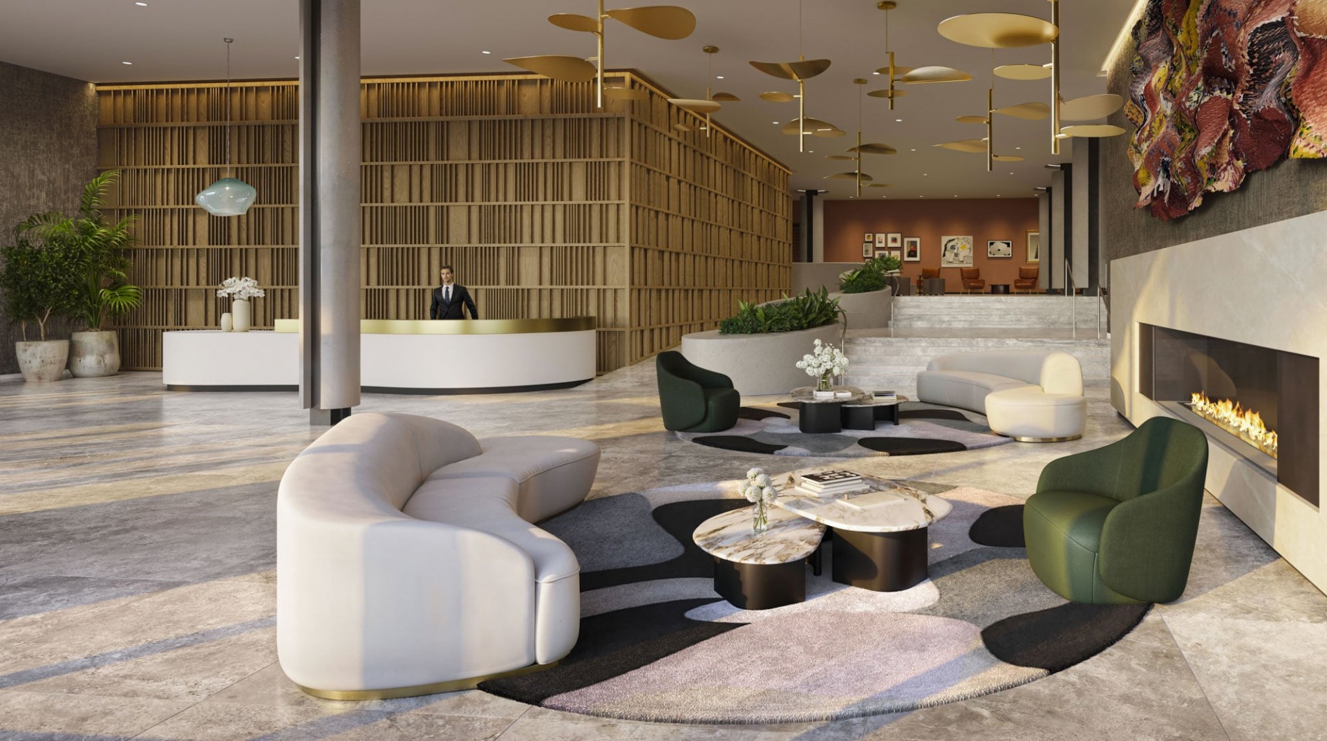 25 Water Street Lobby