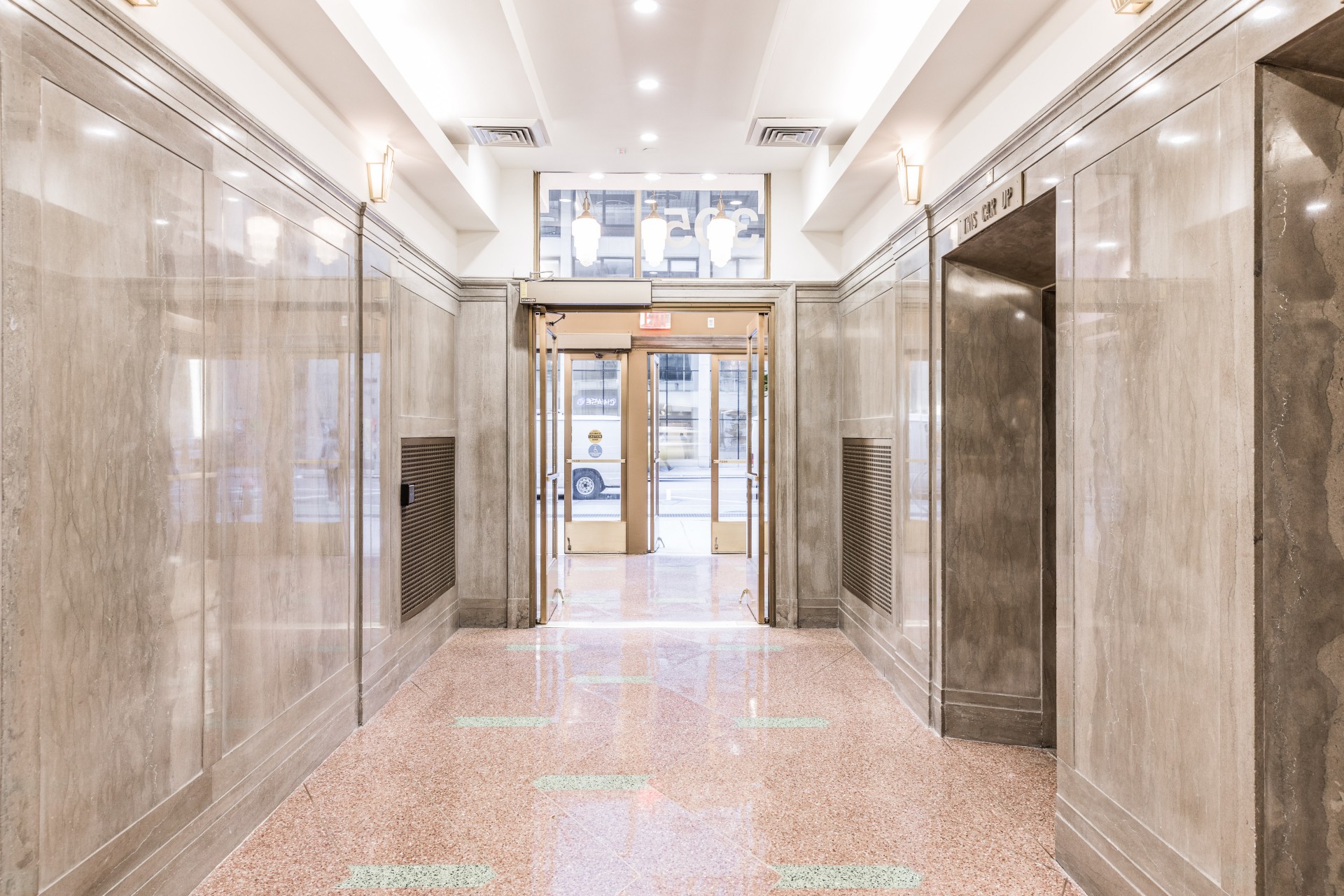 Lobby door
