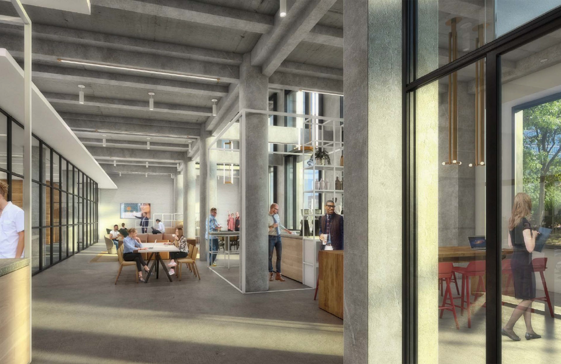 Interior of 45-18 Court Square, Life Sciences, Long Island City
