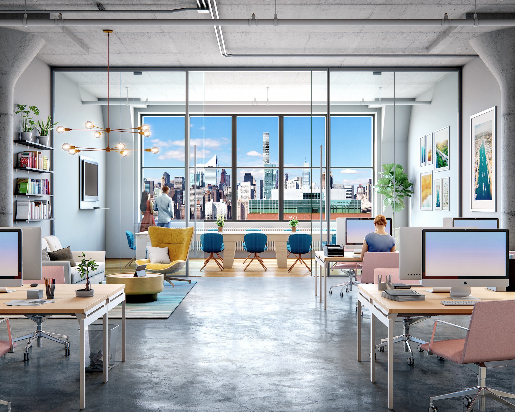 43-01 22nd Street Long Island City Open Plan Office Space