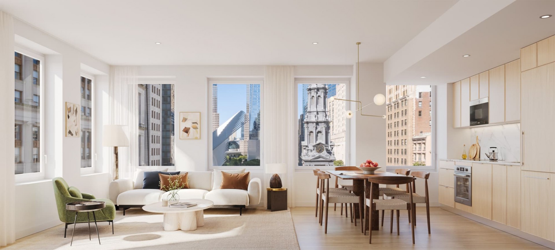 222 Broadway Living Room